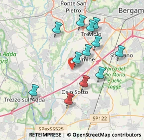 Mappa Via Raspalupo, 24044 Dalmine BG, Italia (3.50083)