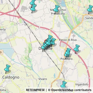 Mappa Via Giacomo Zanella, 36031 Dueville VI, Italia (2.05813)