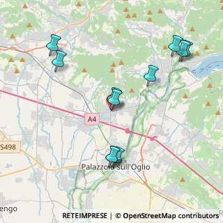 Mappa Via S. Rocco, 24064 Castelli Calepio BG, Italia (4.30545)