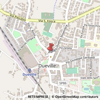 Mappa Via Rossi, 9, 36031 Dueville, Vicenza (Veneto)