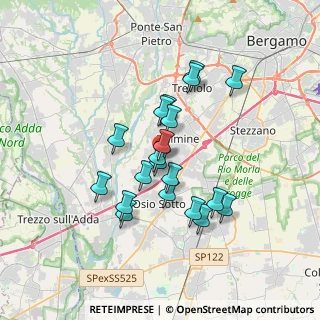 Mappa Via Osio, 24044 Dalmine BG, Italia (2.92)