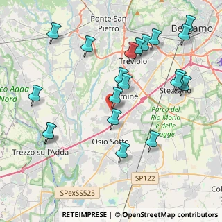 Mappa Via Osio, 24044 Dalmine BG, Italia (4.584)