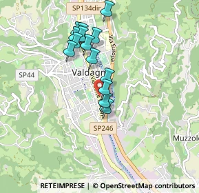 Mappa Via Sette Martiri, 36078 Valdagno VI, Italia (0.78786)