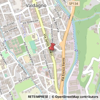 Mappa Via 7 Martiri, 88, 36078 Valdagno, Vicenza (Veneto)