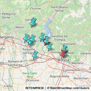 Mappa Via Ulivi, 25050 Provaglio d'Iseo BS, Italia (11.45533)