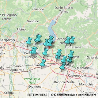 Mappa Via Ulivi, 25050 Provaglio d'Iseo BS, Italia (11.0395)