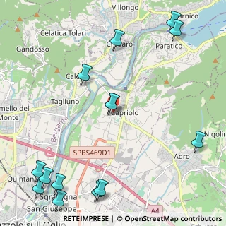 Mappa Via Urini, 25031 Capriolo BS, Italia (3.01857)