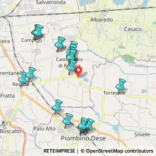 Mappa Via San Brigida, 31023 Resana TV, Italia (2.233)