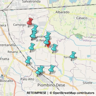 Mappa Via San Brigida, 31023 Resana TV, Italia (1.78615)