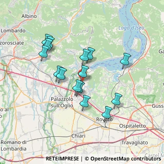 Mappa Via Simeone Paratico, 25031 Capriolo BS, Italia (6.45867)