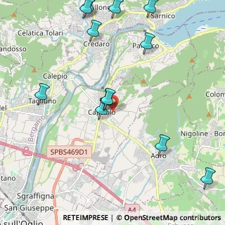 Mappa Via Simeone Paratico, 25031 Capriolo BS, Italia (2.59333)