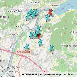 Mappa Via Simeone Paratico, 25031 Capriolo BS, Italia (1.62733)