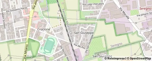 Mappa Seregno