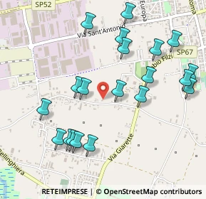 Mappa Via Camatta, 35019 Tombolo PD, Italia (0.5455)