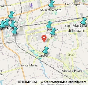 Mappa Via Camatta, 35019 Tombolo PD, Italia (2.90917)