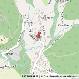 Mappa Via Fontane, 10, 25083 Val di Sur-San Michele BS, Italia, 25083 Gardone Riviera, Brescia (Lombardia)