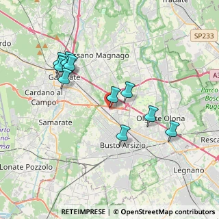 Mappa Via Dogana, 21052 Busto Arsizio VA, Italia (3.60727)