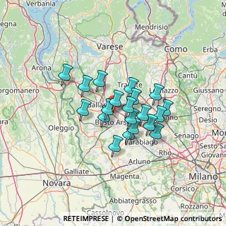 Mappa Via Dogana, 21052 Busto Arsizio VA, Italia (9.497)