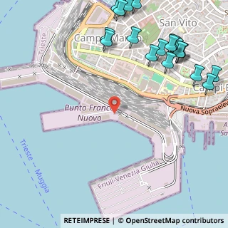 Mappa P. Franco Nuovo Palazzina ex CULP II piano uff., 34123 Trieste TS, Italia (0.7525)