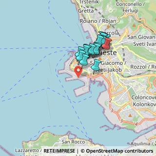 Mappa P. Franco Nuovo Palazzina ex CULP II piano uff., 34123 Trieste TS, Italia (1.4575)