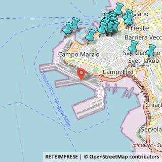 Mappa P. Franco Nuovo Palazzina ex CULP II piano uff., 34123 Trieste TS, Italia (1.47)