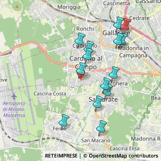 Mappa Via Falcone e Borsellino, 21010 Cardano Al Campo VA, Italia (2.00929)