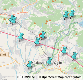 Mappa Via Chiesa, 24064 Grumello del Monte BG, Italia (4.91)