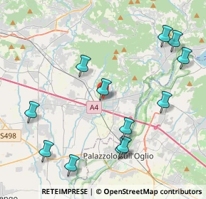 Mappa Via Chiesa, 24064 Grumello del Monte BG, Italia (4.7525)