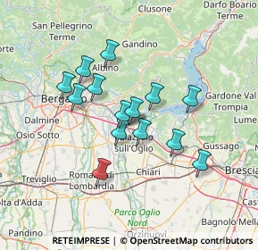 Mappa Via Chiesa, 24064 Grumello del Monte BG, Italia (11.14857)