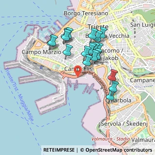 Mappa Via Karl Ludwig Von Bruck, 34123 Trieste TS, Italia (0.8275)