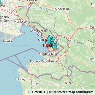 Mappa Via Karl Ludwig Von Bruck, 34123 Trieste TS, Italia (44.51444)