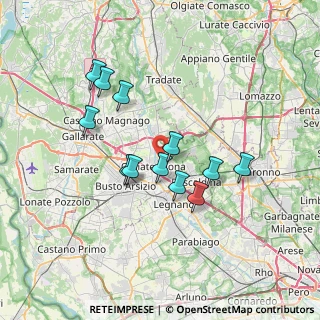 Mappa Via Francesco Raimondi, 21055 Gorla Minore VA, Italia (6.16417)