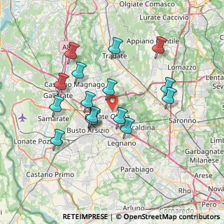 Mappa Via Francesco Raimondi, 21055 Gorla Minore VA, Italia (6.67438)