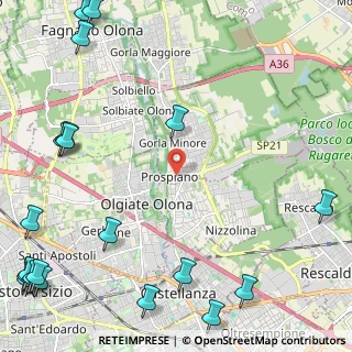 Mappa Via Francesco Raimondi, 21055 Gorla Minore VA, Italia (3.674)