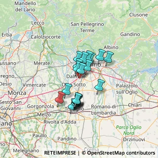 Mappa Via Divisione Julia, 24044 Dalmine BG, Italia (9.2695)