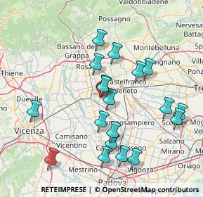 Mappa Via S. Andrea Apostolo, 35019 Tombolo PD, Italia (15.22737)