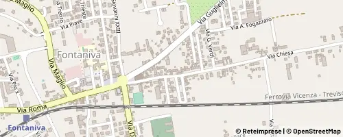 Mappa Fontaniva