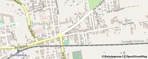 Mappa Fontaniva