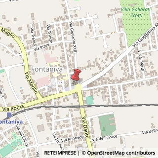 Mappa Piazza Umberto I, 23, 35014 Fontaniva, Padova (Veneto)