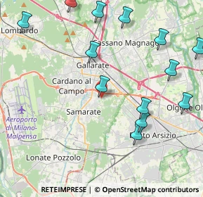 Mappa Via G. Di Vittorio, 21017 Samarate VA, Italia (5.81125)