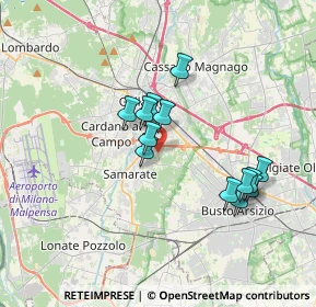 Mappa Via G. Di Vittorio, 21017 Samarate VA, Italia (3.05538)