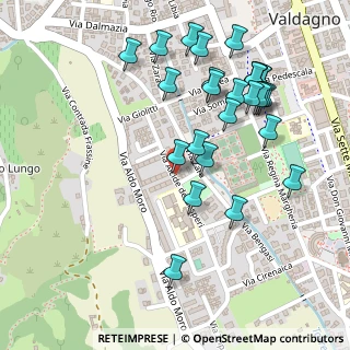 Mappa Via Alcide De Gasperi, 36078 Valdagno VI, Italia (0.27148)