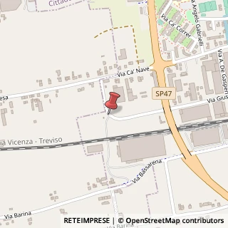 Mappa Via Giuseppe Mazzini, 75, 35013 Cittadella, Padova (Veneto)