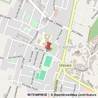 Mappa Via Gorizia,  4, 25031 Capriolo, Brescia (Lombardia)