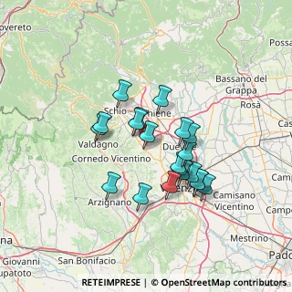 Mappa Via S. Marco, 36033 Isola Vicentina VI, Italia (11.123)