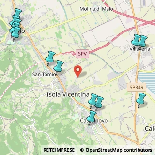 Mappa Via S. Marco, 36033 Isola Vicentina VI, Italia (3.31571)