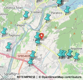 Mappa Via Monte, 25031 Capriolo BS, Italia (2.8455)