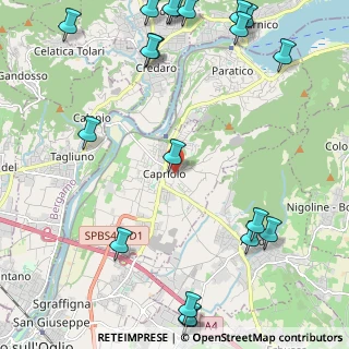 Mappa V ia Castello, 25031 Capriolo BS, Italia (3.17)