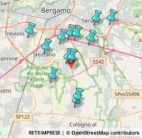 Mappa 24050 Zanica BG, Italia (3.46154)