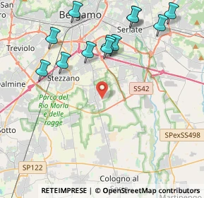 Mappa 24050 Zanica BG, Italia (4.79833)